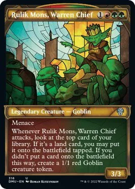 Rulik Mons, Warren Chief - Foil
