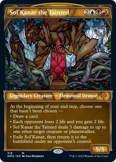 Sol'Kanar the Tainted - Foil