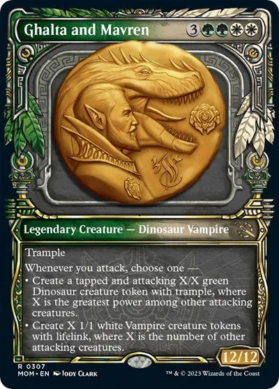 Ghalta and Mavren - Foil