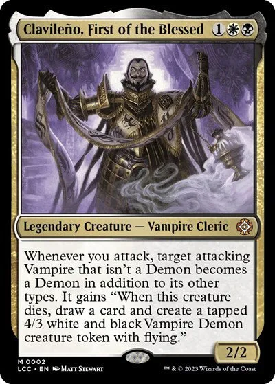 Clavileno, First of the Blessed