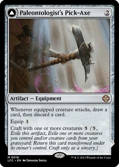 Paleontologist's Pick-Axe - Foil