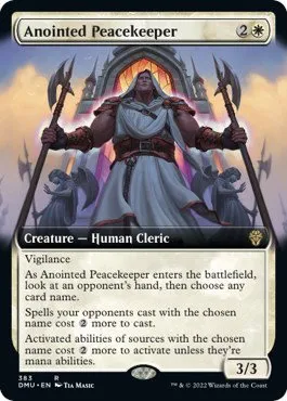Anointed Peacekeeper - Foil