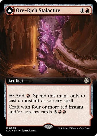 Ore-Rich Stalactite - Foil