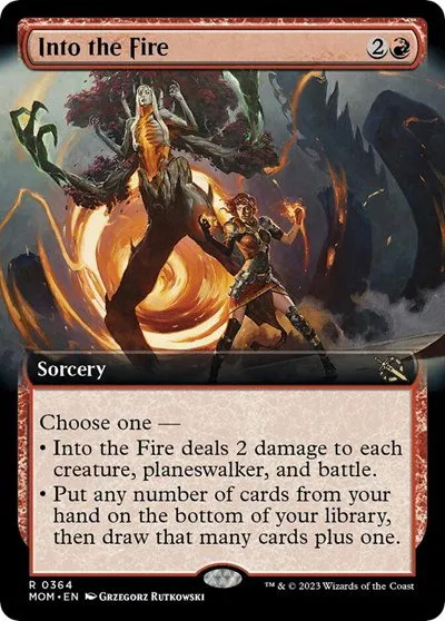Into the Fire - Foil