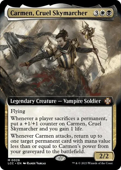 Carmen, Cruel Skymarcher - Foil