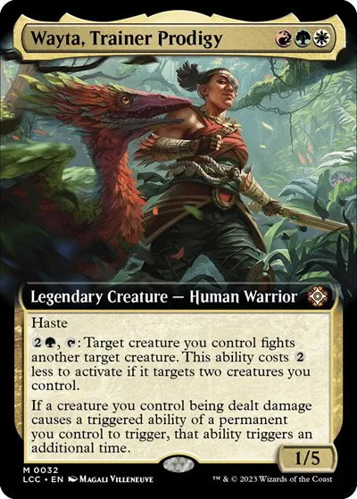 Wayta, Trainer Prodigy