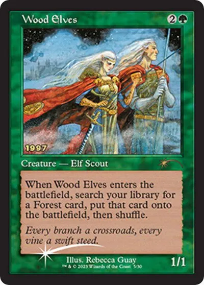 Wood Elves - Foil Wood Elves