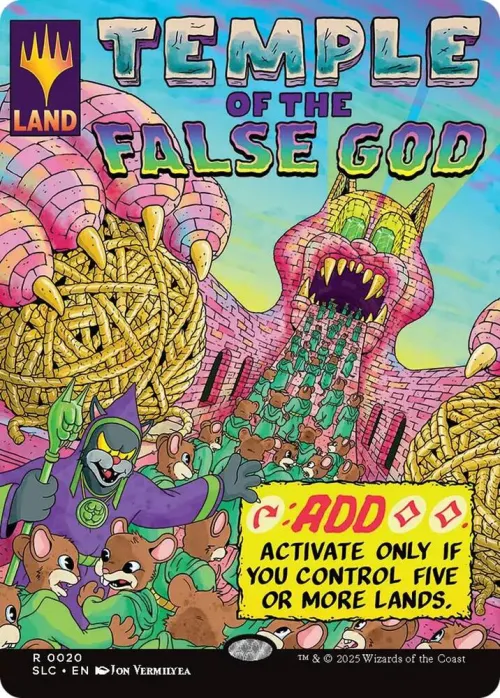 Temple of the False God - Foil