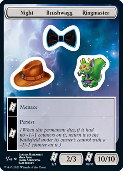 Night Brushwagg Ringmaster - Normal Night Brushwagg Ringmas