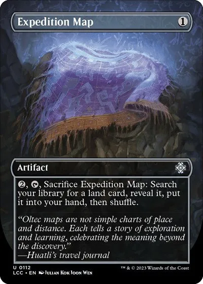 Expedition Map - Foil
