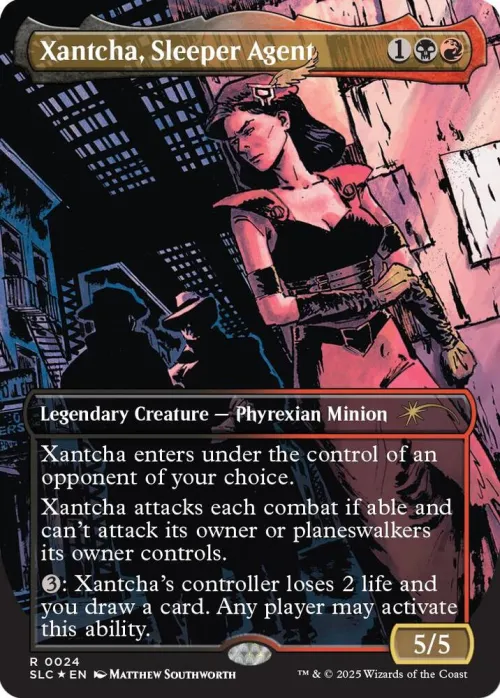 Xantcha, Sleeper Agent