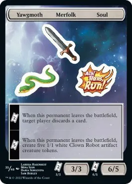 Yawgmoth Merfolk Soul - Normal Yawgmoth Merfolk Soul