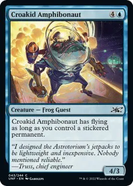 Croakid Amphibonaut - Foil