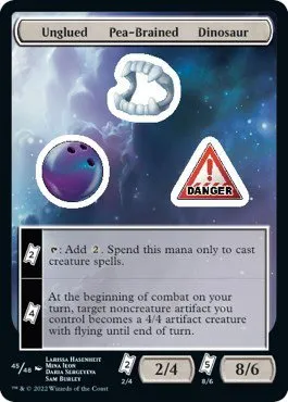 Unglued Pea-Brained Dinosaur - Normal Unglued Pea Brained Din