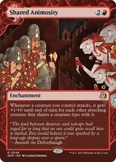 Shared Animosity - Foil