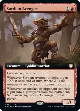 Sardian Avenger - Foil
