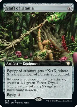 Staff of Titania - Foil