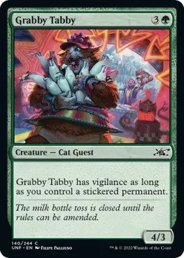 Grabby Tabby - Foil