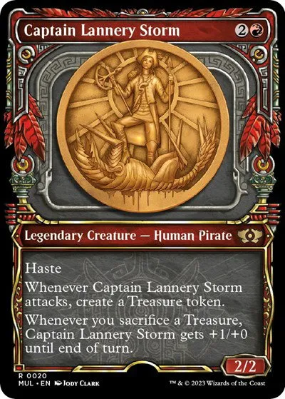 Captain Lannery Storm - Foil
