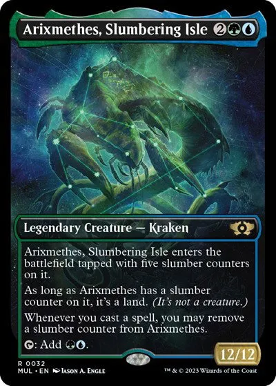 Arixmethes, Slumbering Isle