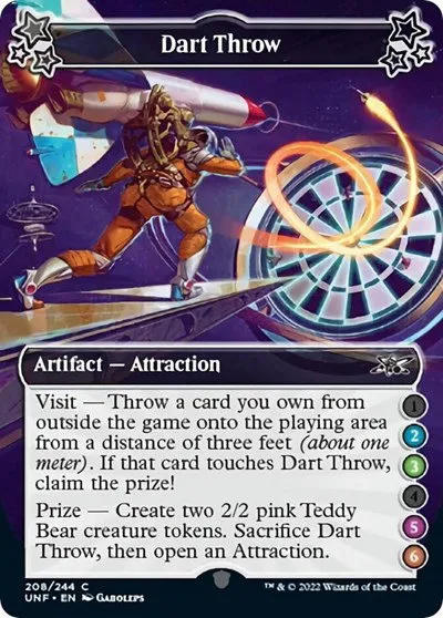 Dart Throw - 2 3 5 6
