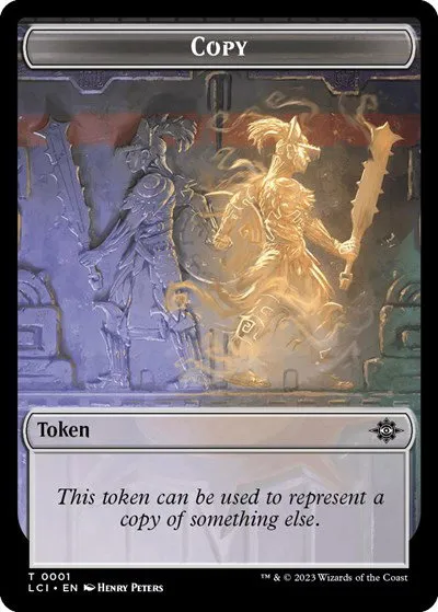 Copy // Angel Double-Sided Token - Foil