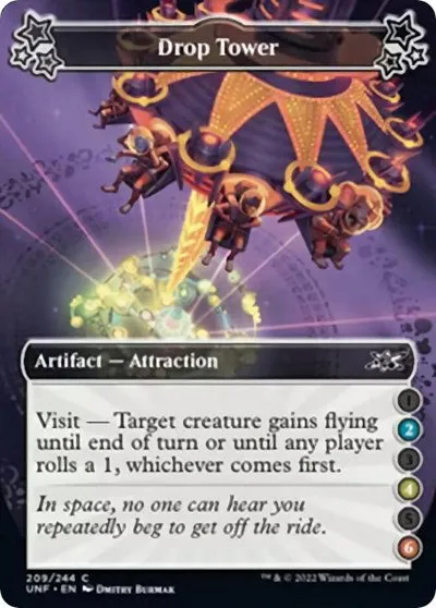 Drop Tower - 2 4 6 Foil