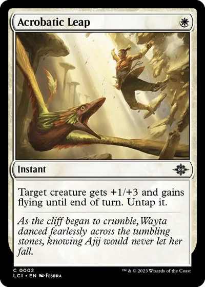 Acrobatic Leap - Normal Acrobatic Leap