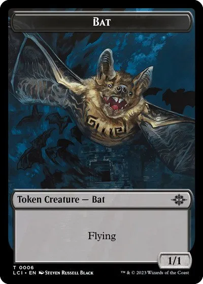 Bat // Vampire (0004) Double-Sided Token - Foil