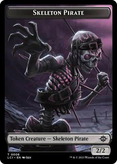 Skeleton Pirate Token - Normal Skeleton Pirate Token