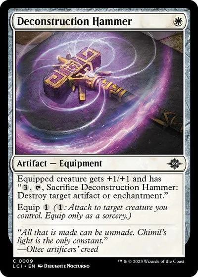Deconstruction Hammer - Normal Deconstruction Hammer