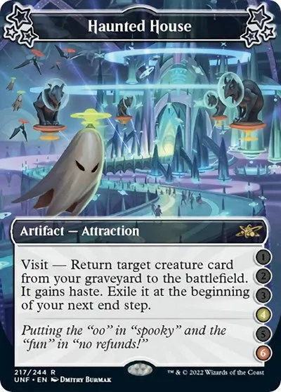 Haunted House - 4 6 Foil