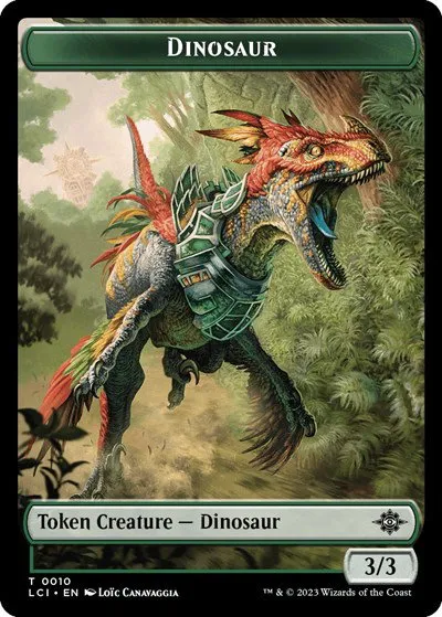Dinosaur Token - Normal Dinosaur Token