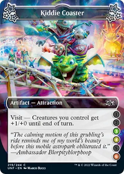 Kiddie Coaster - 3 4 6 Foil