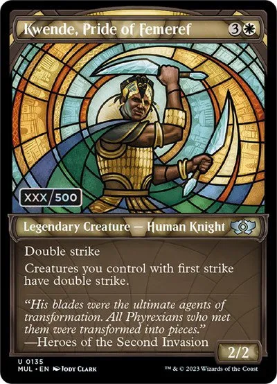 Kwende, Pride of Femeref - Serial Numbered