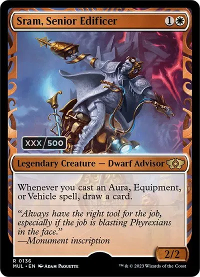Sram, Senior Edificer - Serial Numbered
