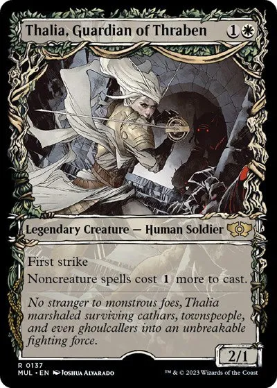 Thalia, Guardian of Thraben - Halo Foil