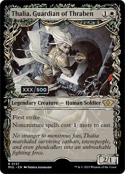 Thalia, Guardian of Thraben - Serial Numbered