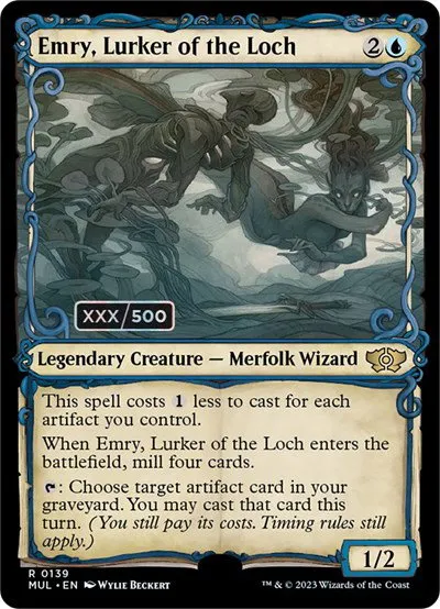 Emry, Lurker of the Loch - Serial Numbered