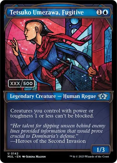 Tetsuko Umezawa, Fugitive - Serial Numbered