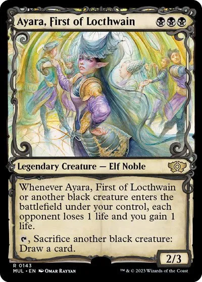 Ayara, First of Locthwain - Halo Foil