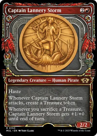 Captain Lannery Storm - Halo Foil