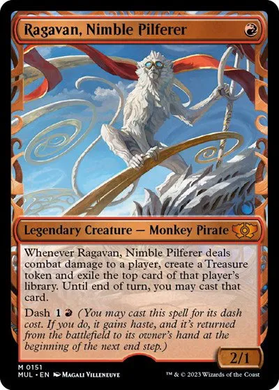 Ragavan, Nimble Pilferer - Halo Foil