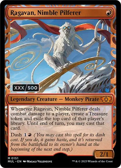 Ragavan, Nimble Pilferer - Serial Numbered