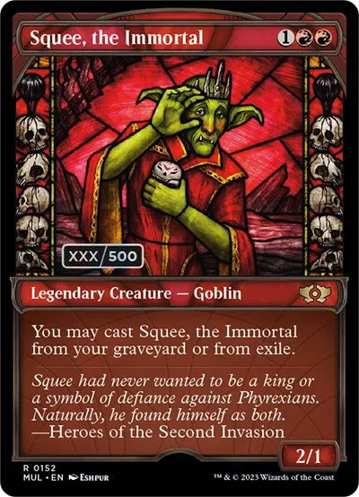 Squee, the Immortal - Serial Numbered