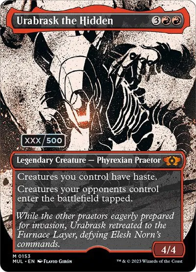 Urabrask the Hidden - Serial Numbered