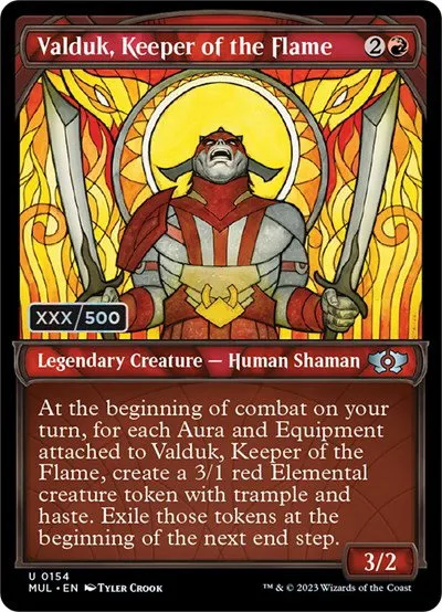 Valduk, Keeper of the Flame - Serial Numbered