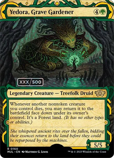 Yedora, Grave Gardener - Serial Numbered