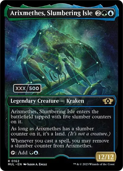Arixmethes, Slumbering Isle - Serial Numbered