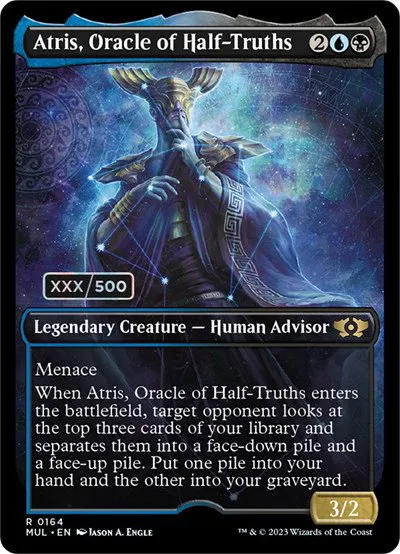 Atris, Oracle of Half-Truths - Serial Numbered